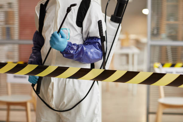 Professional Blood Cleanup technician working in Percy, IL